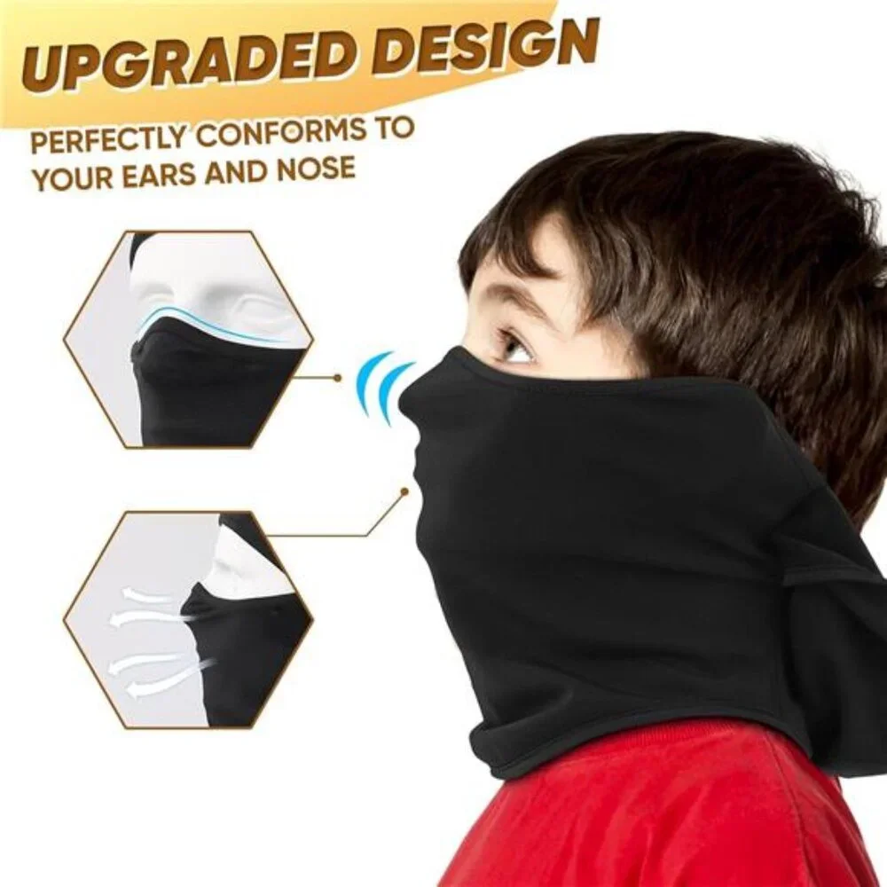 Kids Balaclava Ski Mask Cold Weather Windproof Tactical Face Mask Winter